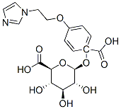 beta-D-Glucopyranuronic acid, 1-(4-(2-(1H-imidazol-1-yl)ethoxy)benzoat e) CAS#: 82345-75-3