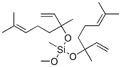 bis[(1,5-dimethyl-1-vinylhex-4-enyl)oxy]methoxymethylsilane CAS#: 83863-56-3