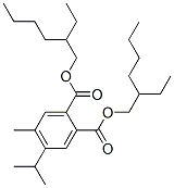 bis(2-ethylhexyl) 4-(isopropyl)-5-methylphthalate CAS#: 85409-66-1
