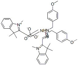 bis[2-[[(p-methoxyphenyl)methylhydrazono]methyl]-1,3,3-trimethyl-3H-indolium] carbonate CAS#: 84100-09-4