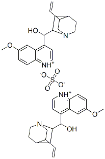 bis[(8alpha,9R)-9-hydroxy-6'-methoxycinchonanium] sulphate CAS#: 85135-87-1