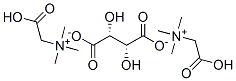 bis[(carboxymethyl)trimethylammonium] [R-(R*,R*)]-tartrate CAS#: 85391-08-8