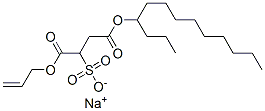 butanedioic acid, sulfo-, 1-(2-propenyl) 4-tridecylester, sodium salt CAS#: 81943-41-1