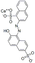 calcium 2-[(2-hydroxy-6-sulphonato-1-naphthyl)azo]naphthalenesulphonate CAS#: 83249-60-9