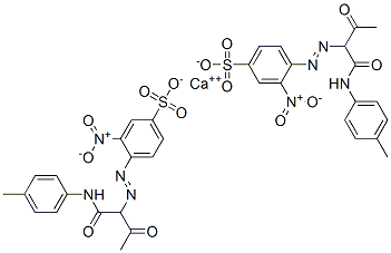calcium bis[4-[[1-[[(4-methylphenyl)amino]carbonyl]-2-oxopropyl]azo]-3-nitrobenzenesulphonate] CAS#: 85702-52-9