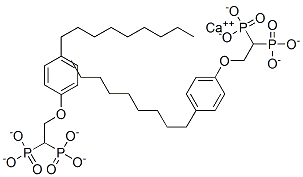 calcium di[2-(4-nonylphenoxy)ethyl] diphosphonate CAS#: 84041-68-9