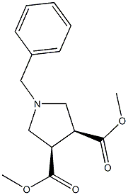 cis-Dimethyl 1-benzyl-3,4-pyrrolidinedicarboxylate CAS#: 87813-06-7