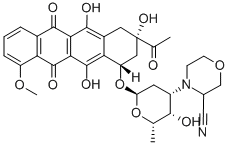 cyanomorpholinodaunomycin CAS#: 89164-74-9