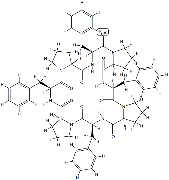 cyclo(phenylalanyl-prolyl)4 CAS#: 82263-43-2