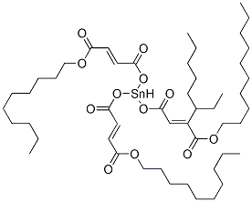 decyl (all-Z)-6-[[4-(decyloxy)-1,4-dioxobut-2-enyl]oxy]-6-octyl-4,8,11-trioxo-5,7,12-trioxa-6-stannadocosa-2,9-dienoate CAS#: 83898-54-8