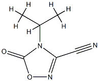 delta2-1,2,4-Oxadiazoline-3-carbonitrile, 4-isopropyl-5-oxo- (7CI) CAS#: 88395-04-4