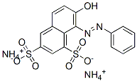 diammonium 7-hydroxy-8-(phenylazo)naphthalene-1,3-disulphonate CAS#: 83898-22-0