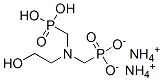 diammonium dihydrogen [[(2-hydroxyethyl)imino]bis(methylene)]bisphosphonate CAS#: 84696-97-9
