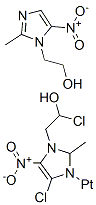 dichlorobis(2-methyl-5-nitro-1H-imidazole-1-ethanol-N3)platinum CAS#: 84151-71-3