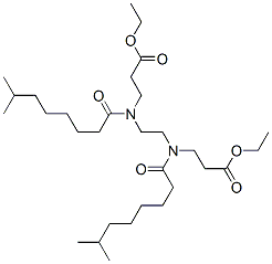 diethyl N,N'-ethane-1,2-diylbis[N-(1-oxoisononyl)-beta-alaninate] CAS#: 85958-95-8
