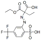 diethyl hydrogen [[2-sulpho-5-(trifluoromethyl)phenyl]azo]malonate CAS#: 84696-91-3