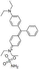 diethyl[4-[[4-(diethylamino)phenyl]phenylmethylene]-2,5-cyclohexadien-1-ylidene]ammonium sulphamate CAS#: 84962-83-4