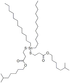 diisooctyl 3,3'-[(didodecylstannylene)bis(thio)]dipropionate CAS#: 83846-45-1