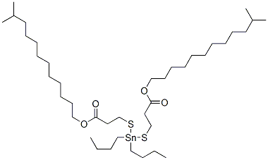 diisotridecyl 3,3'-[(dibutylstannylene)bis(thio)]dipropionate CAS#: 84896-44-6