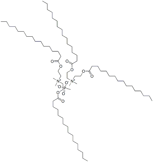 dimethylbis[2-[(1-oxohexadecyl)oxy]ethyl]ammonium methyl phosphonate CAS#: 85154-16-1
