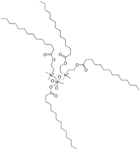 dimethylbis[2-[(1-oxotetradecyl)oxy]ethyl]ammonium methyl phosphonate CAS#: 85154-14-9