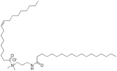 dimethyloleoyl[3-(stearoylamino)propyl]ammonium chloride CAS#: 84787-90-6
