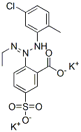 dipotassium 2-[3-(5-chloro-2-tolyl)-1-ethyltriazen-2-yl]-5-sulphonatobenzoate CAS#: 83249-46-1