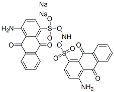 disodium 1,1'-iminobis[4-amino-9,10-dihydro-9,10-dioxoanthracenesulphonate] CAS#: 85305-22-2