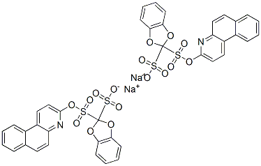 disodium 2-benzo[f]quinolin-3-yl-1,3-dioxoindandisulphonate CAS#: 85027-47-0