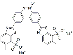 disodium 2,2'-(azoxydi-p-phenylene)bis[6-methylbenzothiazole-7-sulphonate] CAS#: 83006-45-5