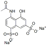 disodium 4-(acetylamino)-5-hydroxynaphthalene-1,7-disulphonate CAS#: 83763-32-0
