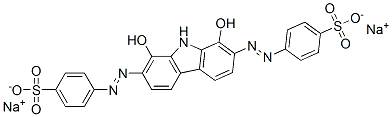 disodium 4,4'-[(1,8-dihydroxy-9H-carbazole-2,7-diyl)bis(azo)]bis(benzenesulphonate) CAS#: 83803-46-7
