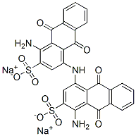 disodium 4,4'-iminobis[1-amino-9,10-dihydro-9,10-dioxoanthracene-2-sulphonate] CAS#: 85959-20-2