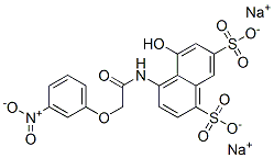 disodium 5-hydroxy-4-[[(3-nitrophenoxy)acetyl]amino]naphthalene-1,7-disulphonate CAS#: 85896-02-2