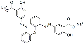disodium 5,5'-[thiobis(phenyleneazo)]disalicylate CAS#: 8003-87-0