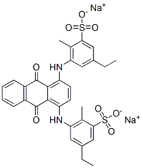 disodium [(9,10-dihydro-9,10-dioxo-1,4-anthrylene)diimino]bis[ethyltoluenesulphonate] CAS#: 83027-61-6