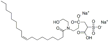 disodium (Z)-4-[2-[(2-hydroxyethyl)(1-oxooctadec-9-enyl)amino]ethyl] 2-sulphonatosuccinate CAS#: 85480-92-8