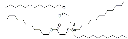 dodecyl 5,5-didodecyl-9-oxo-10-oxa-4,6-dithia-5-stannadocosanoate CAS#: 83898-46-8
