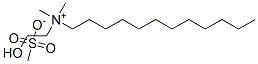 dodecyl(2-hydroxyethyl)dimethylammonium methanesulphonate CAS#: 84753-05-9