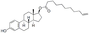 estra-1,3,5(10)-triene-3,17beta-diol 17-(10-undecenoate) CAS#: 85702-61-0