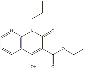 ethyl 1-allyl-4-hydroxy-2-oxo-1,2-dihydro-1,8-naphthyridine-3-carboxylate CAS#: 82360-75-6