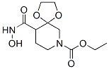 ethyl 10-[(hydroxyamino)carbonyl]-1,4-dioxa-7-azaspiro[4.5]decane-7-carboxylate CAS#: 85118-31-6