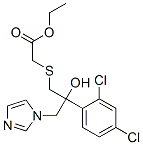 ethyl 2-[2-(2,4-dichlorophenyl)-2-hydroxy-3-imidazol-1-yl-propyl]sulfa nylacetate CAS#: 87049-51-2