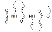 ethyl 2-[[2-[(methylsulphonyl)amino]benzoyl]amino]benzoate CAS#: 89369-45-9