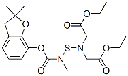 ethyl 2-[[(2,2-dimethyl-3H-benzofuran-7-yl)oxycarbonyl-methyl-amino]su lfanyl-(ethoxycarbonylmethyl)amino]acetate CAS#: 82560-27-8
