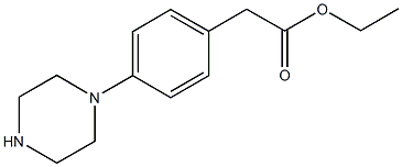 ethyl 2-(4-(piperazin-1-yl)phenyl)acetate CAS#: 86621-98-9