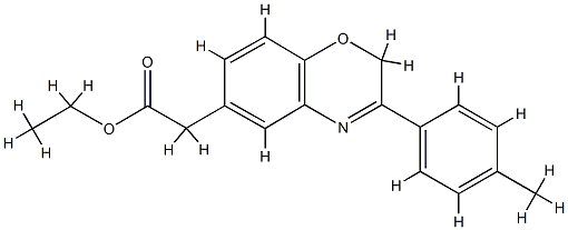 ethyl 2-[8-(4-methylphenyl)-10-oxa-7-azabicyclo[4.4.0]deca-2,4,7,11-te traen-4-yl]acetate CAS#: 86818-22-6