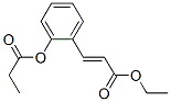 ethyl 3-[2-(1-oxopropoxy)phenyl]acrylate CAS#: 84930-09-6