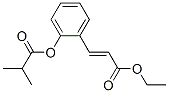 ethyl 3-[2-(2-methyl-1-oxopropoxy)phenyl]acrylate CAS#: 84824-82-8
