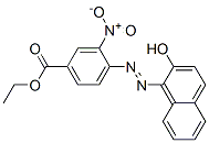ethyl 4-[(2-hydroxy-1-naphthyl)azo]-3-nitrobenzoate CAS#: 85136-50-1